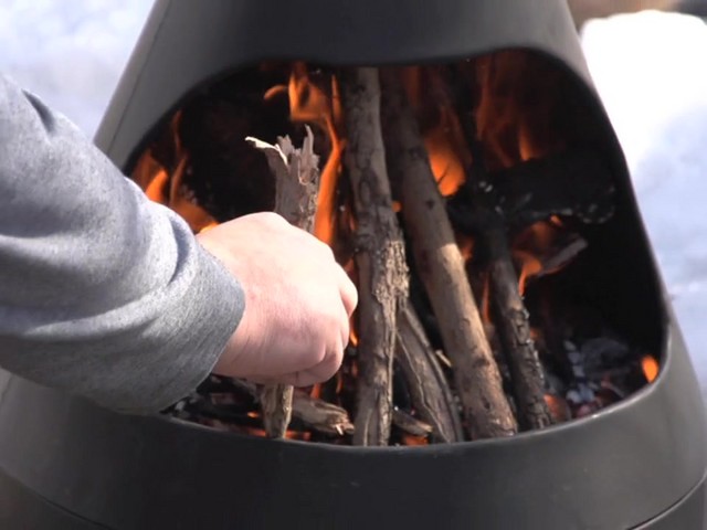 Guide Gear® Chiminea / Grill - image 4 from the video